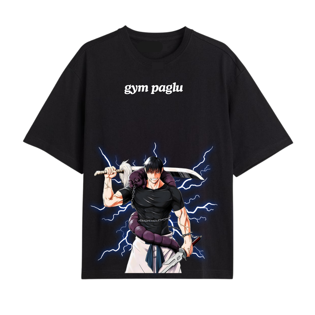 Gym Paglu Toji Oversized Tee