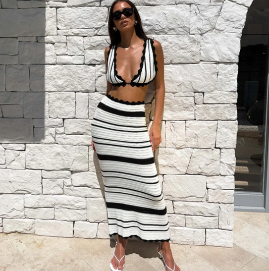 Belle Form Bustier & Skirt