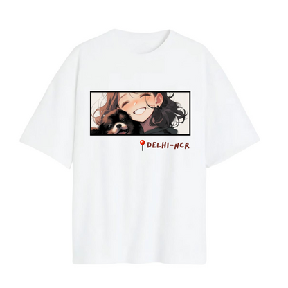 DELHI-NCR Team Dogs Oversized Tee