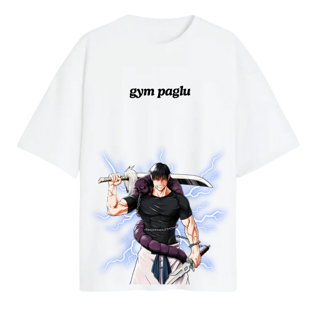 Gym Paglu Toji Oversized Tee