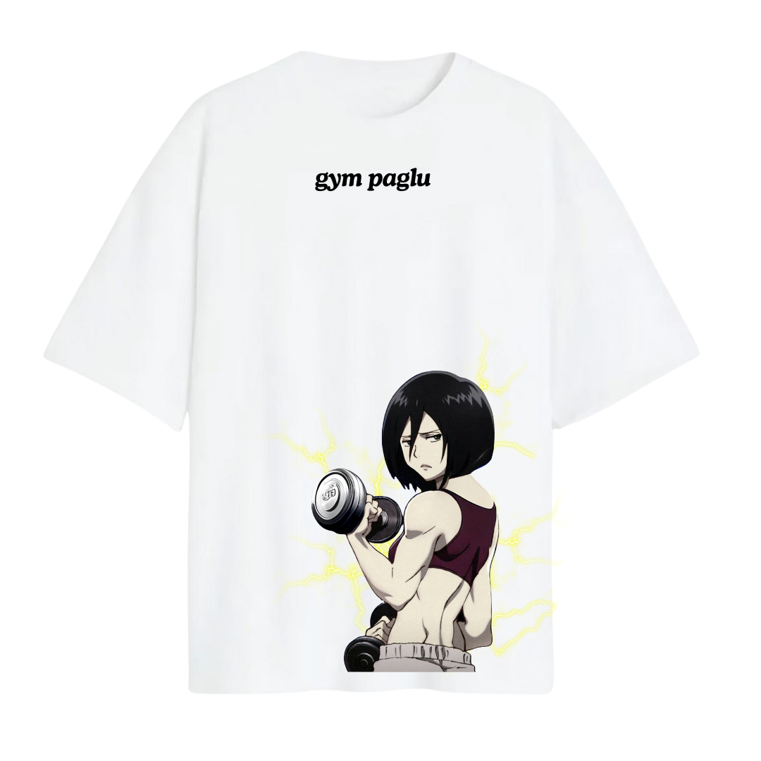 Gym Paglu Mikasa Oversized Tee