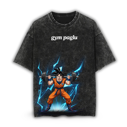 Gym Paglu Goku Oversized Tee