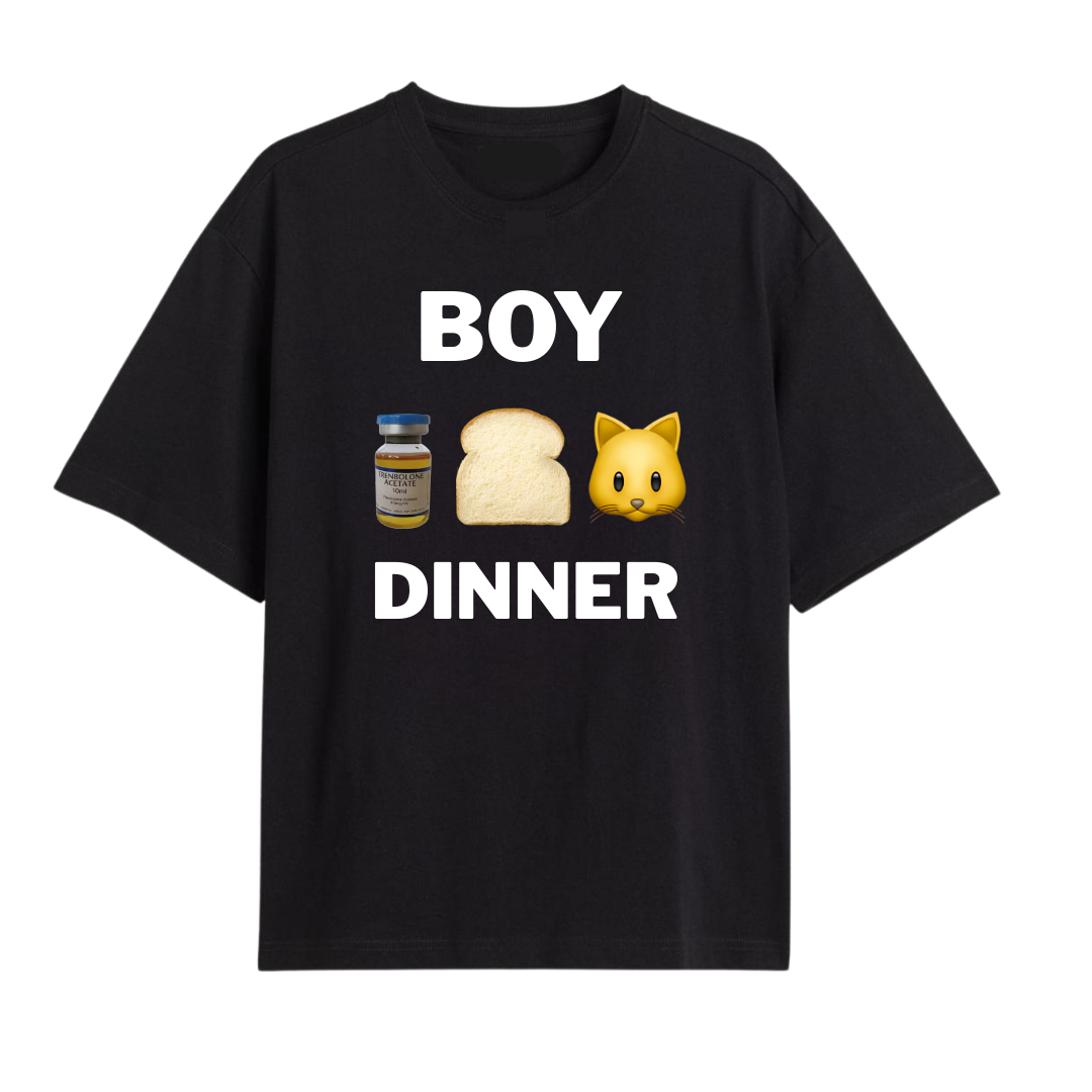 Boy Dinner Oversized Tee