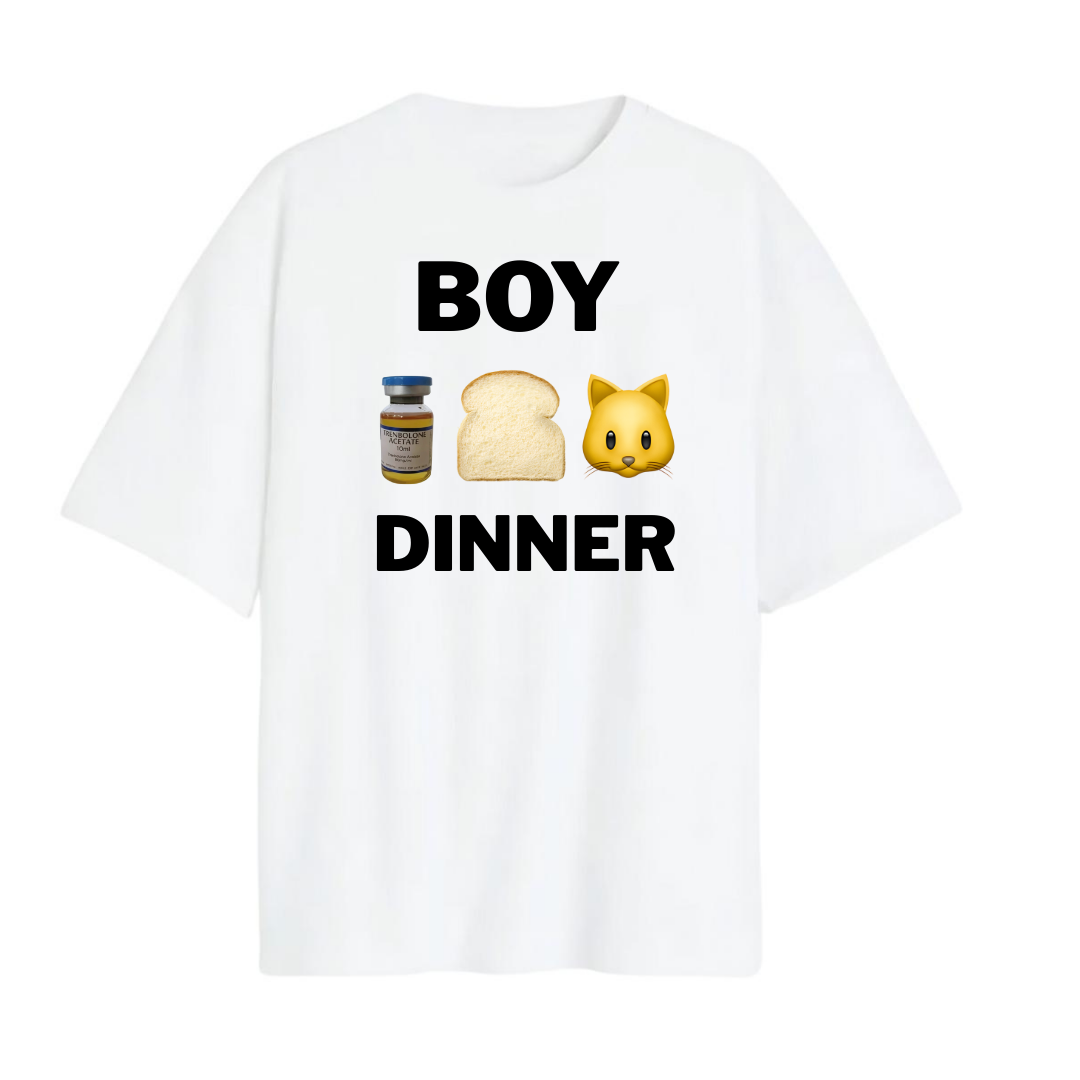 Boy Dinner Oversized Tee