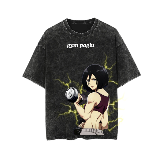 Gym Paglu Mikasa Oversized Tee