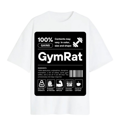 Gym Rat Oversized Tee