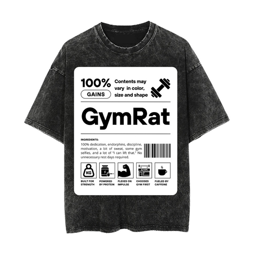 Gym Rat Oversized Tee