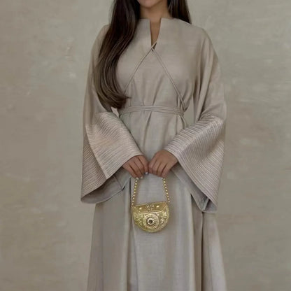 Elegant Thick Embroidered Abaya