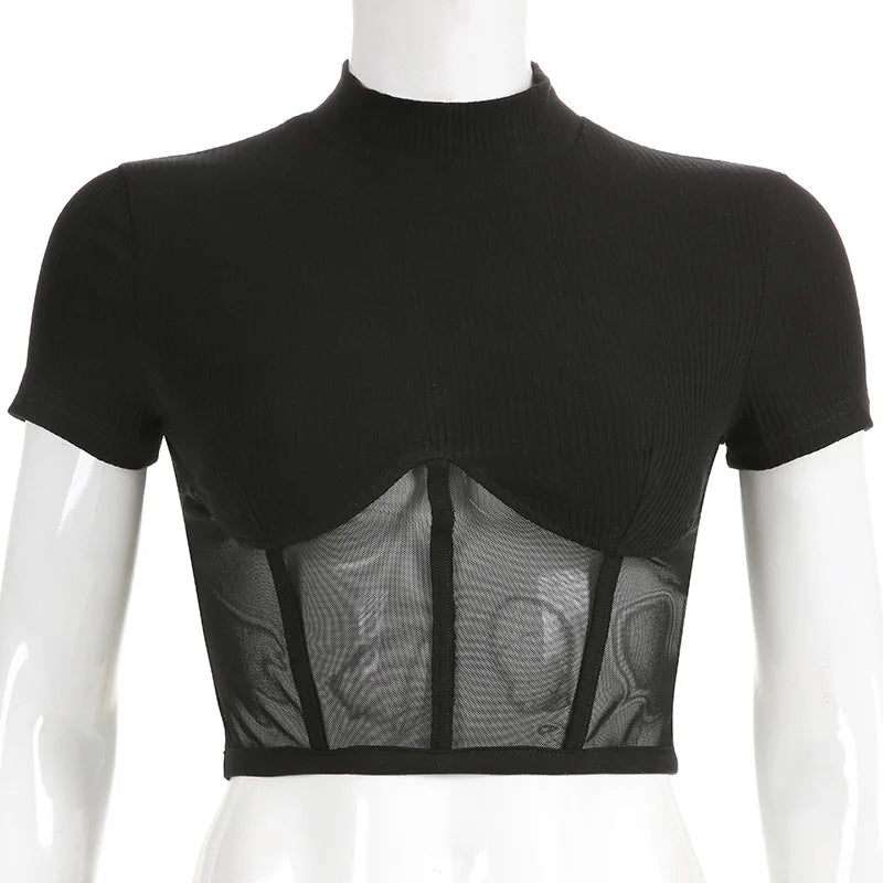 Snatched Veil Transparent Tee
