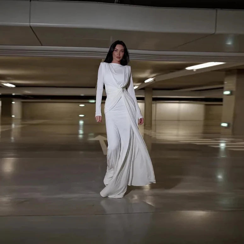 Regal Flowy Eid Abaya