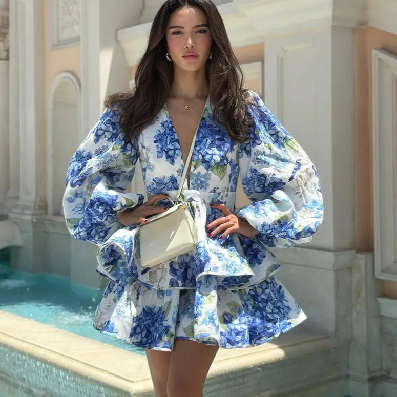 Solara Bloom Mini Dress