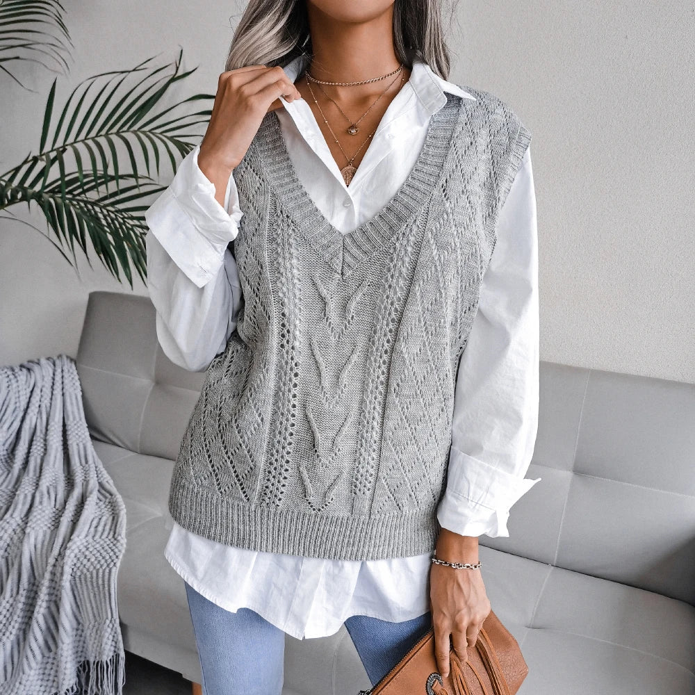 Sable Textured Vest