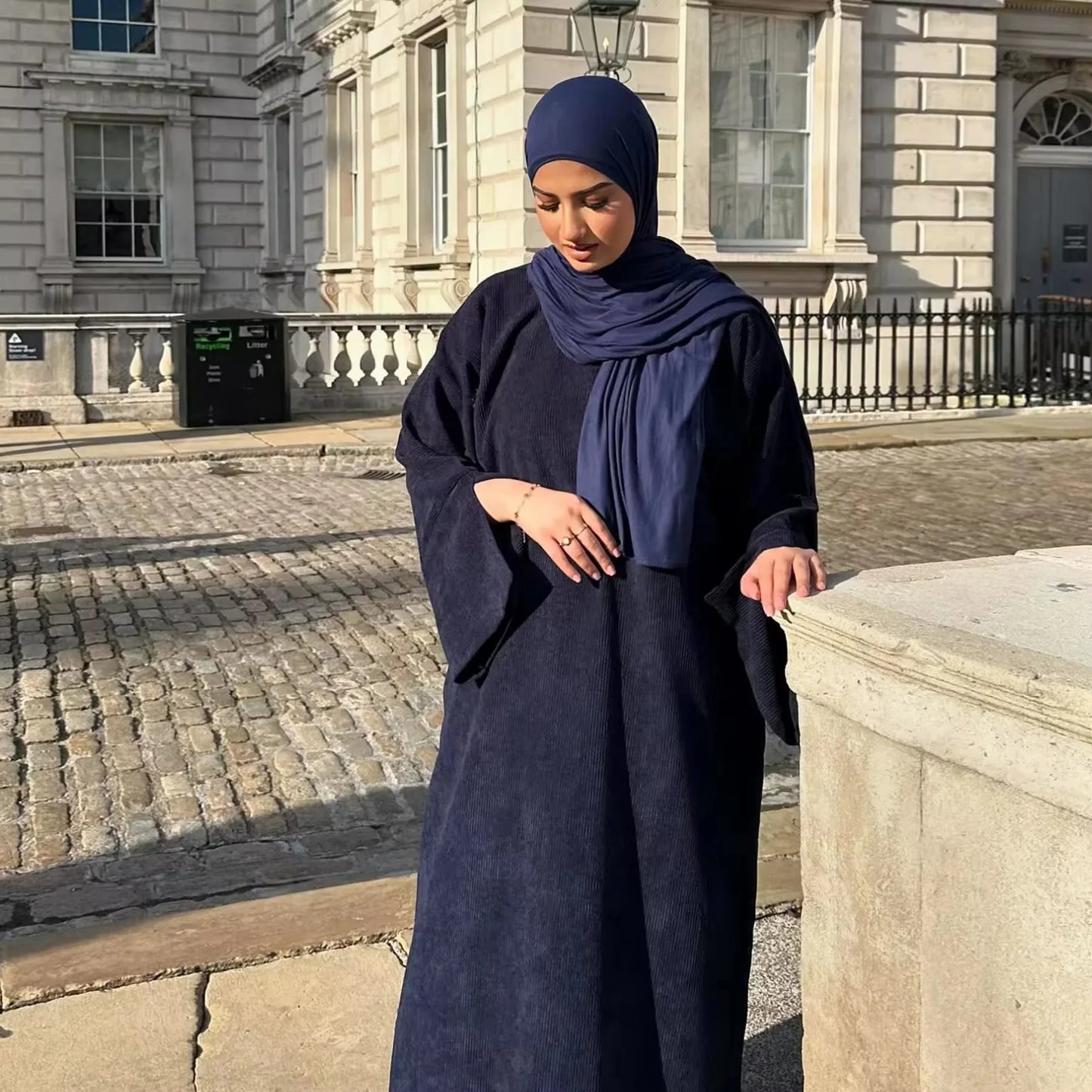Velour Grace Corduroy Abaya