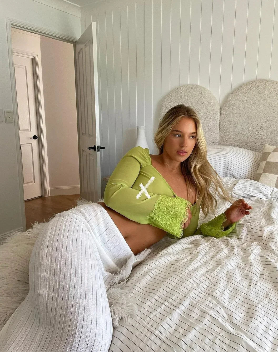 Elysian Sheer Knit Skirt