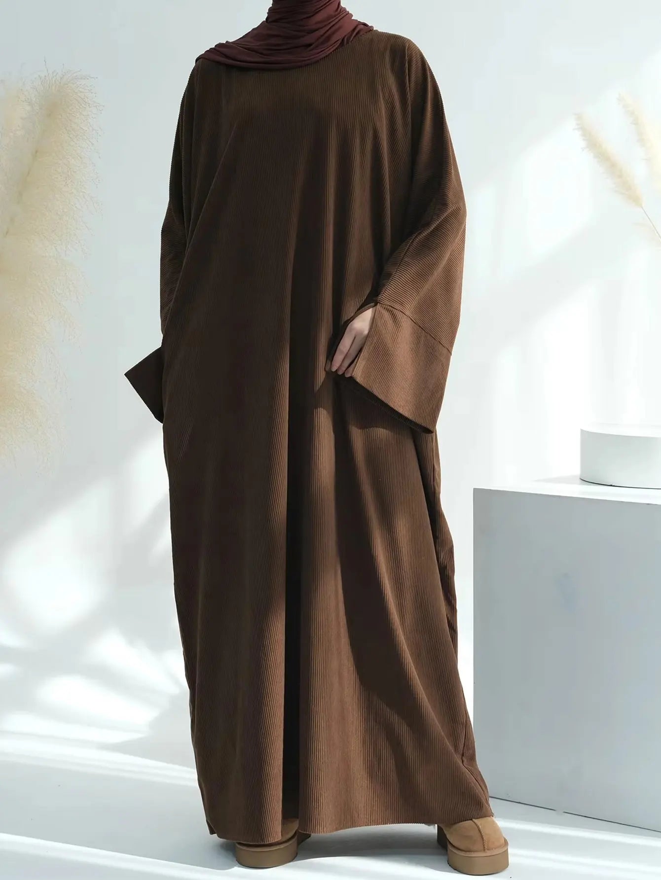 Velour Grace Corduroy Abaya