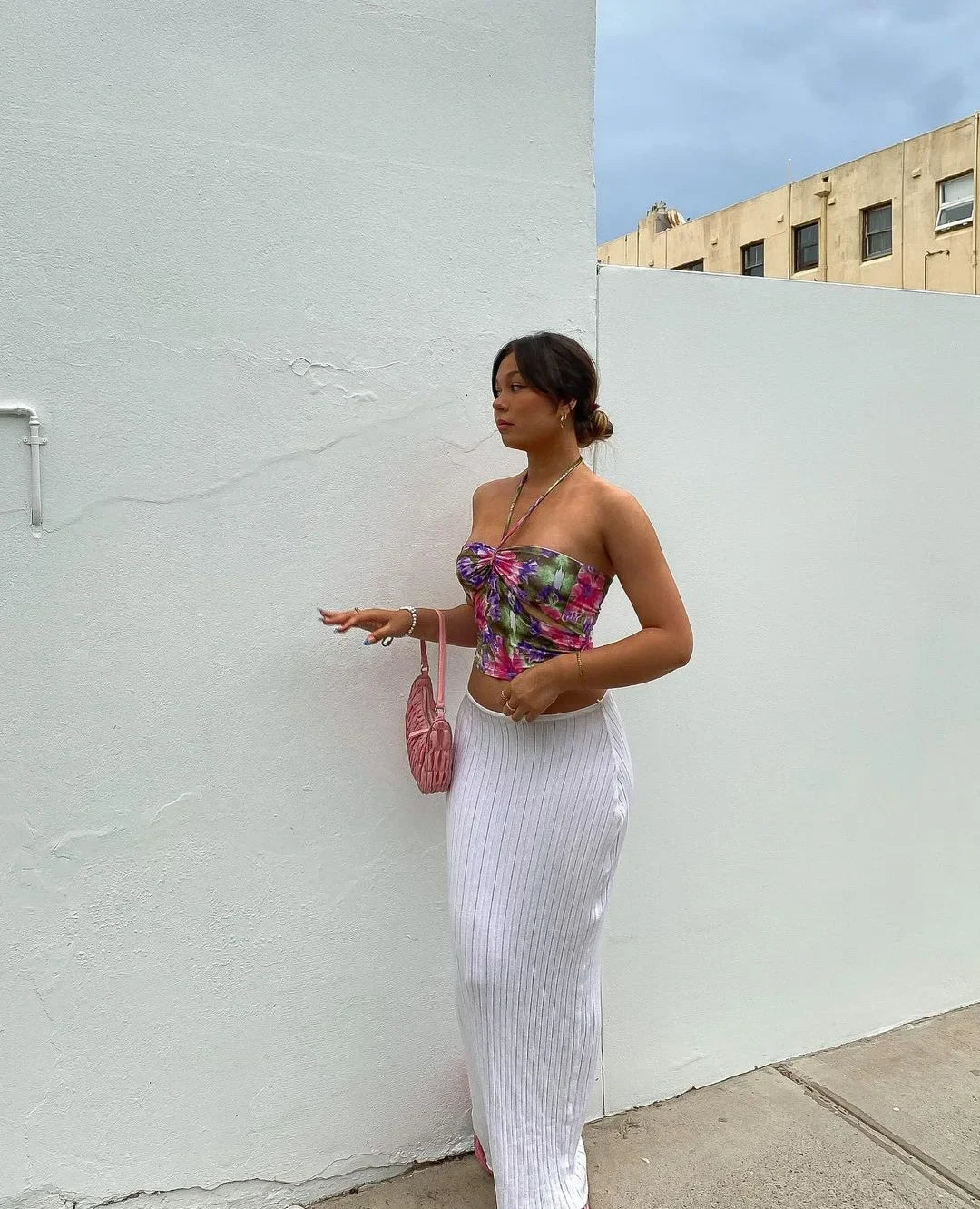 Elysian Sheer Knit Skirt