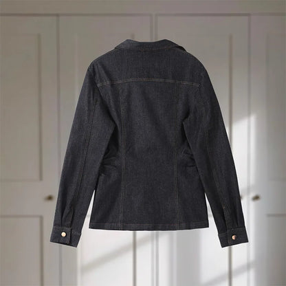 Chic Women's Vintage Denim Set