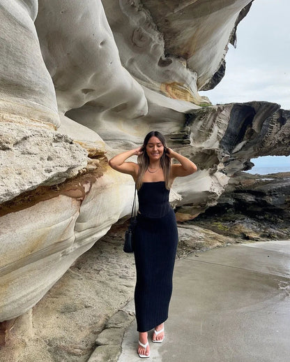 Elysian Sheer Knit Skirt