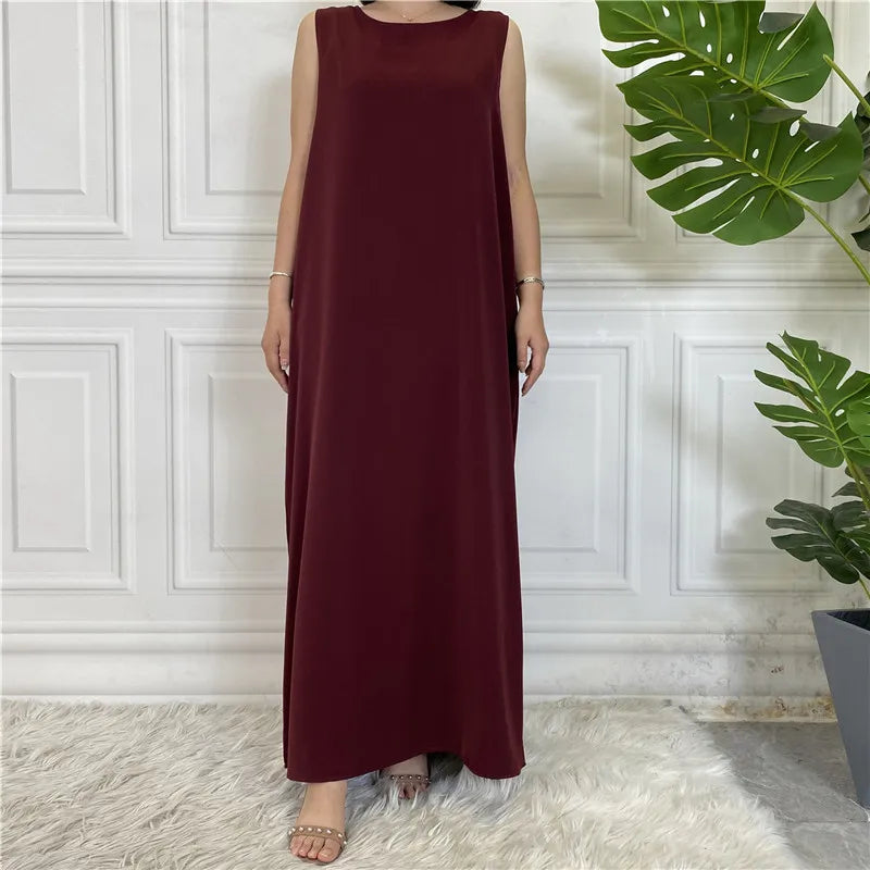Timeless Simplicity Sleeveless Inner Dress