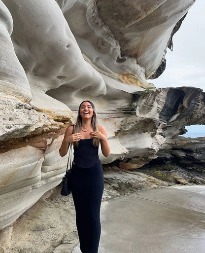 Elysian Sheer Knit Skirt