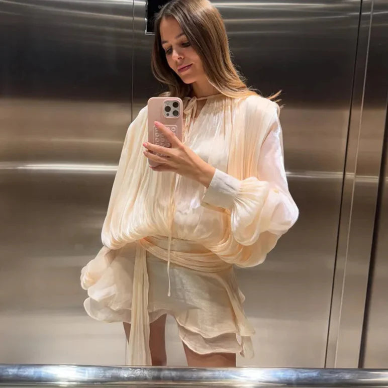 Ruffle Romance Lantern