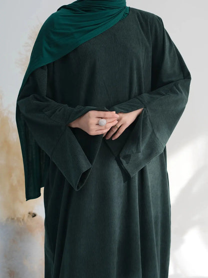 Velour Grace Corduroy Abaya