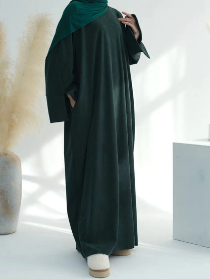 Velour Grace Corduroy Abaya