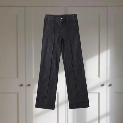 Chic Women's Vintage Denim Set