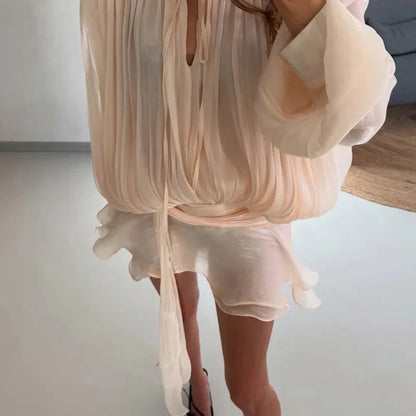 Ruffle Romance Lantern