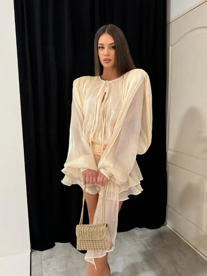 Ruffle Romance Lantern