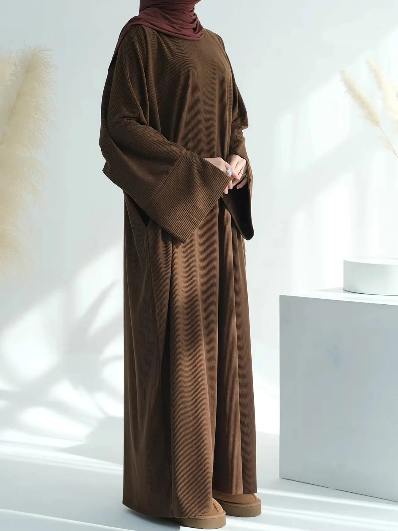 Velour Grace Corduroy Abaya