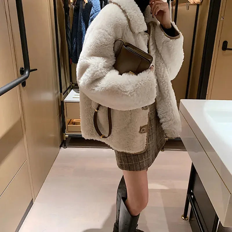 Aristelle Wool A-Line Skirt