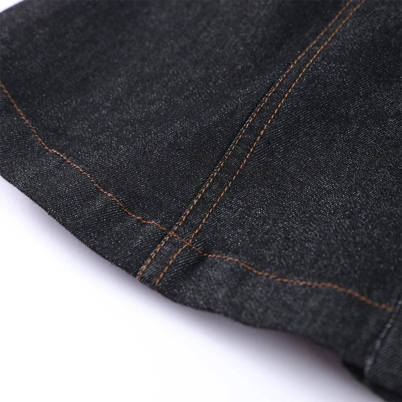 Chic Women's Vintage Denim Set