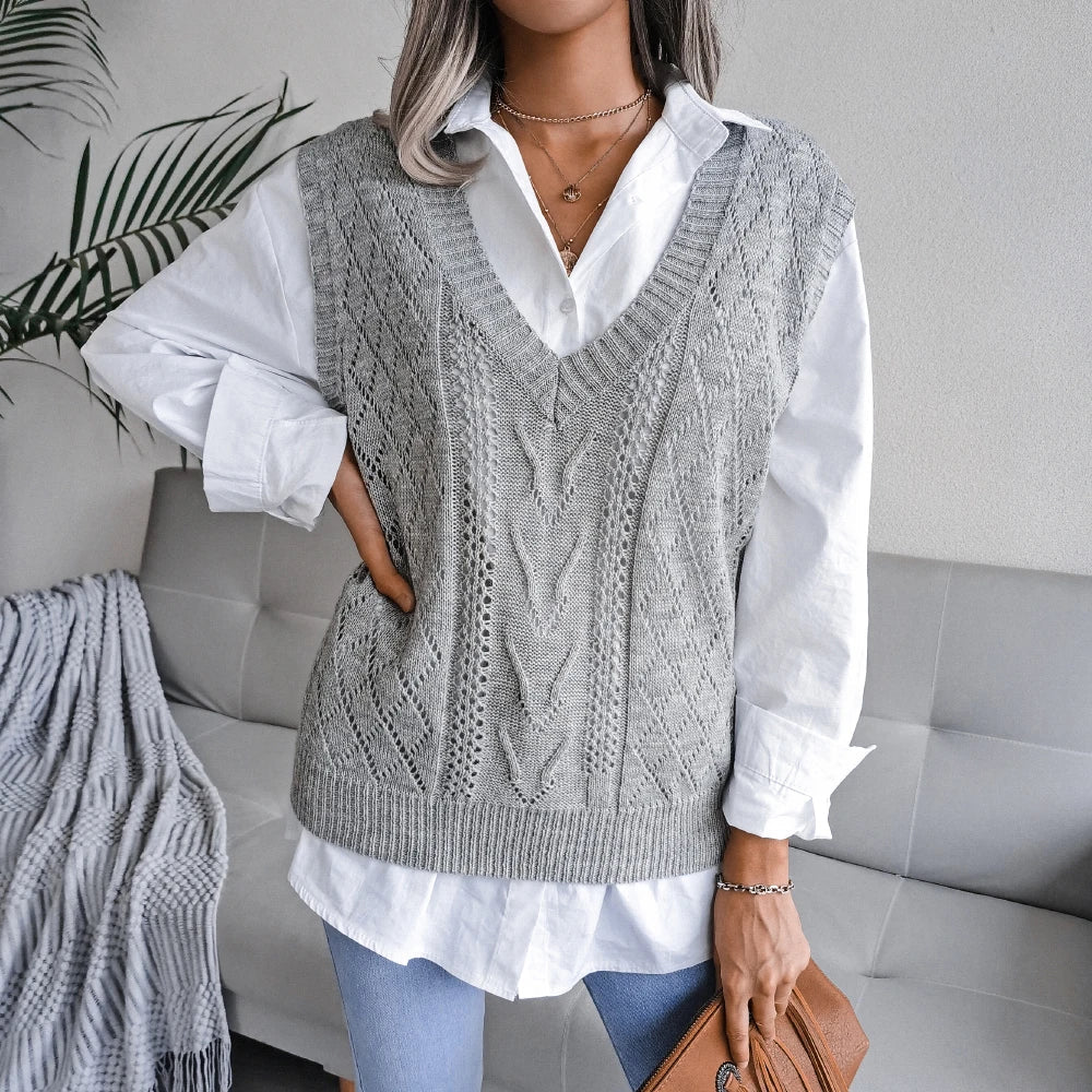 Sable Textured Vest