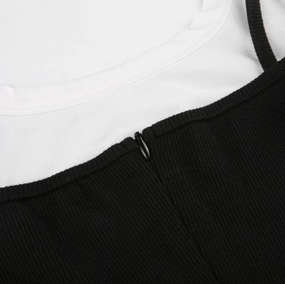 Sleek Sleeveless Shorts Jumpsuit