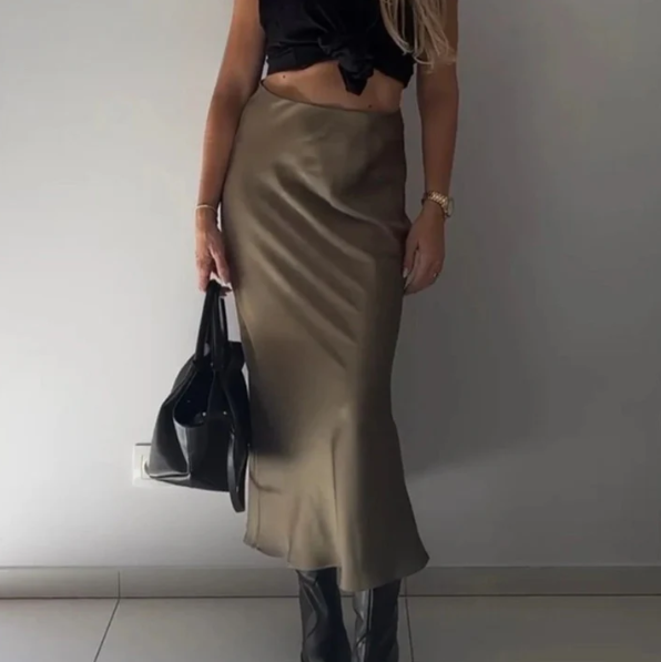 Valencia Satin Grace Skirt