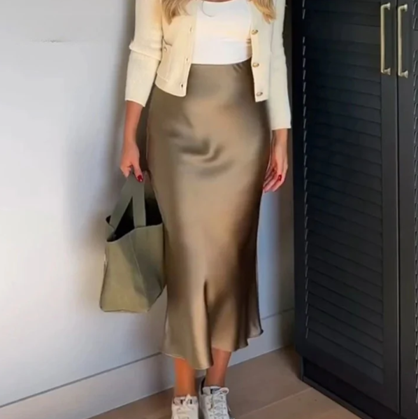 Valencia Satin Grace Skirt