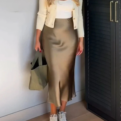 Valencia Satin Grace Skirt
