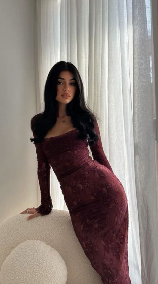 Luciana Lace Ensemble Dress