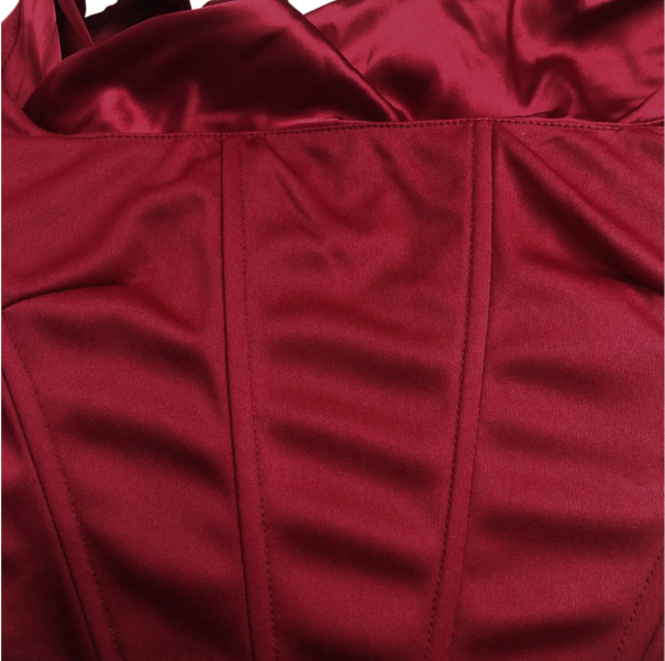 Satin 2-Piece Hot Date night Dress