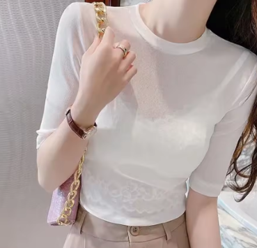 Tulle Breeze Mesh Top