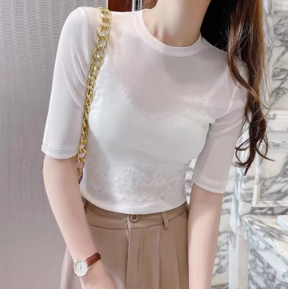 Tulle Breeze Mesh Top