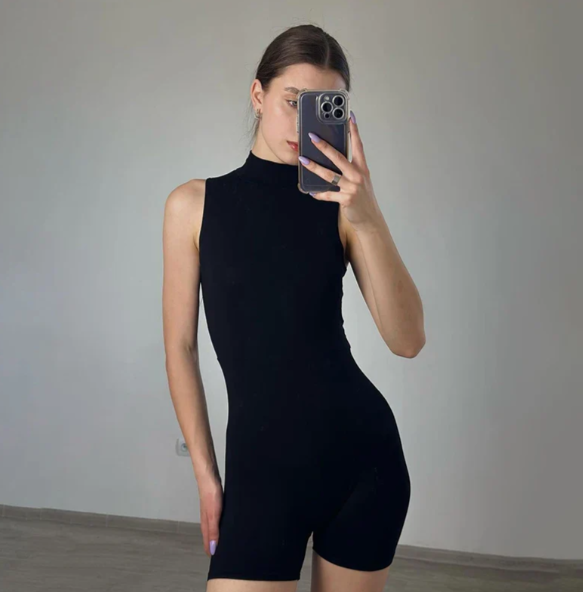 Sporty Chic High-Street Romper