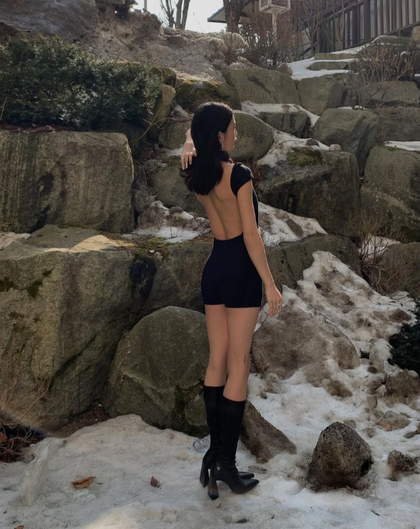 Effortless Chic Knit Romper