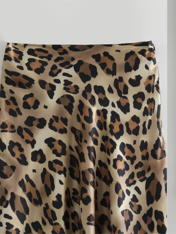 Slay Spot Leopard Print Skirt
