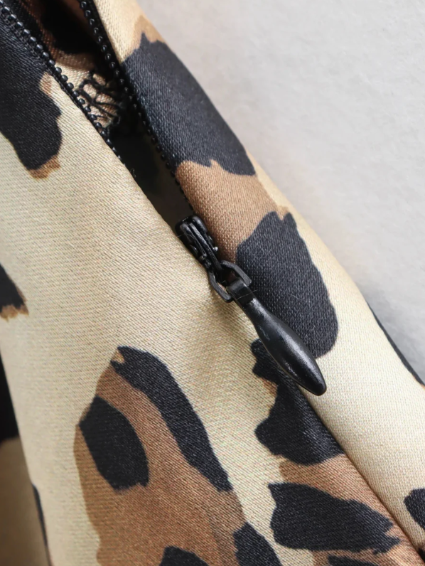 Slay Spot Leopard Print Skirt