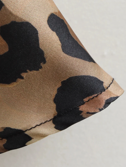 Slay Spot Leopard Print Skirt