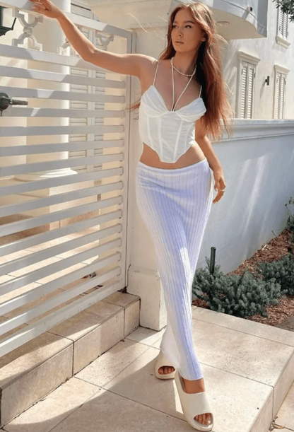 Elysian Sheer Knit Skirt