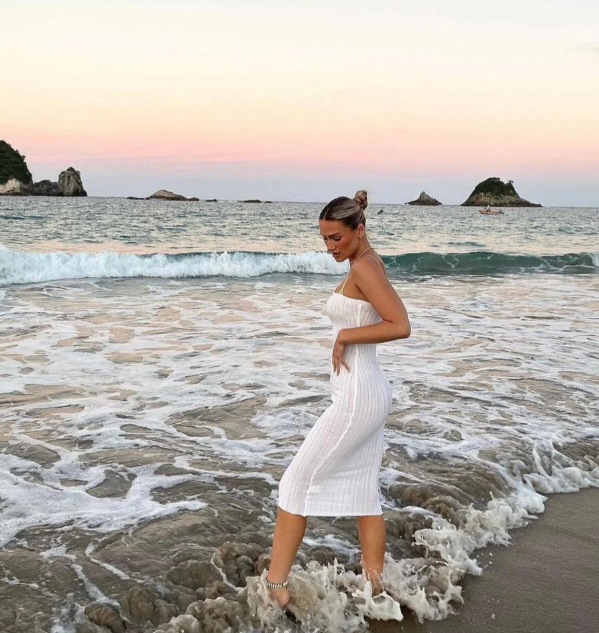 Elysian Sheer Knit Skirt