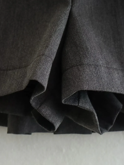 Chic High-Waist Tailored Skorts